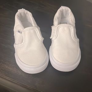 White Toddler Vans